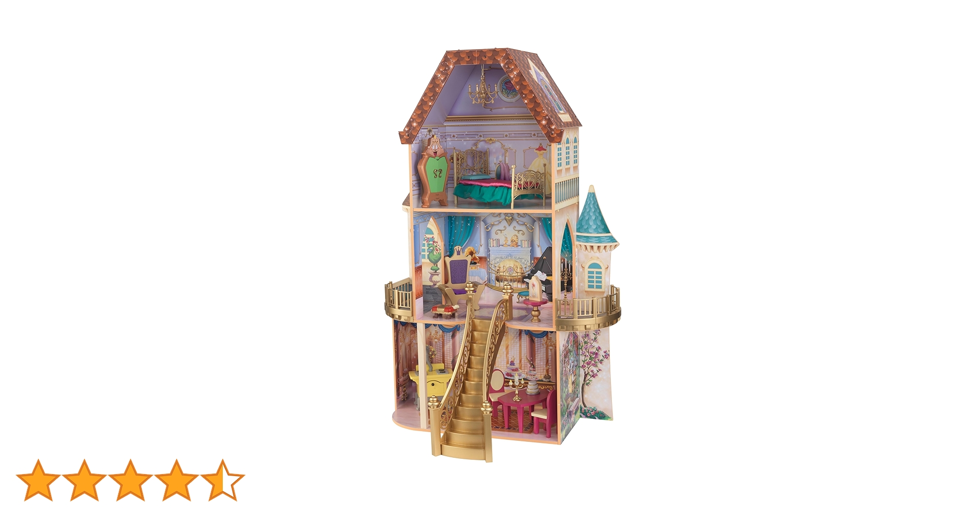 【貴重！】キッドクラフト　美女と野獣　ドールハウス Amazon.co.jp: キッドクラフト(KidKraft) ディズニー プリンセス